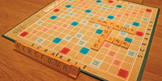 Anyone for Scrabble?