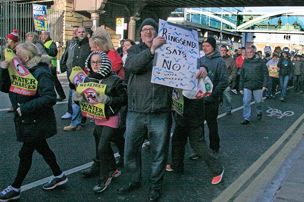 Right2Water Protest, December 2014