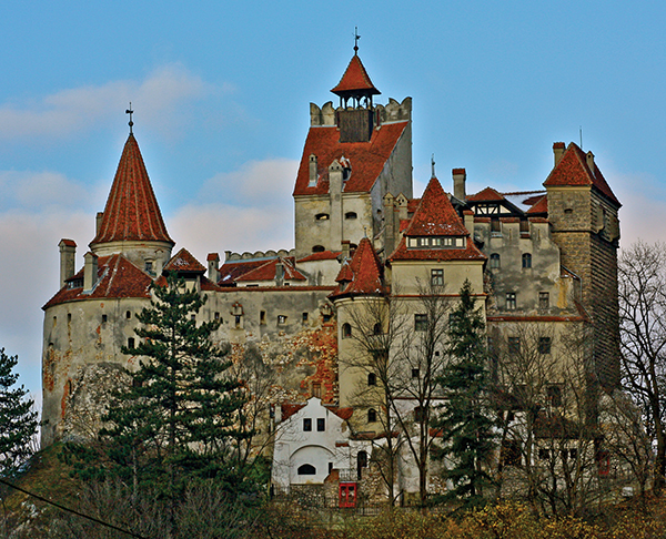 A castle in Transylvania. (Stock image)