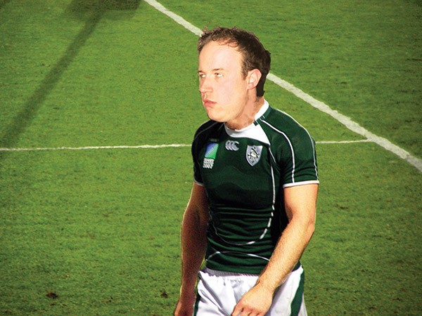 Above: Cranky Craig back in his days playing for the national team.