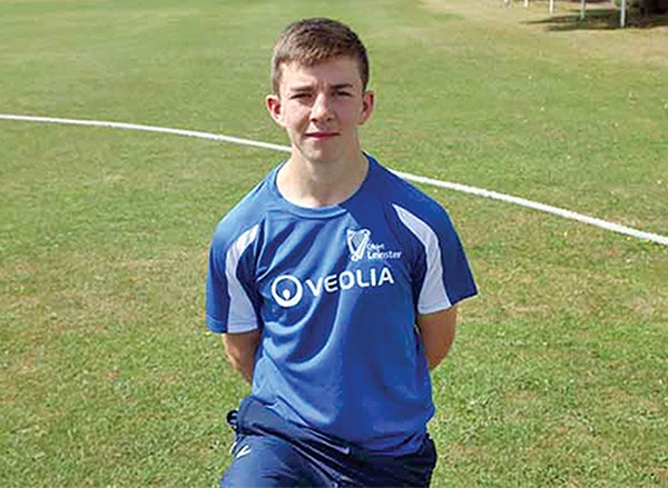 Pictured Above: Railway Cricket: Eoin Barron Leinster Cricket Under-15.