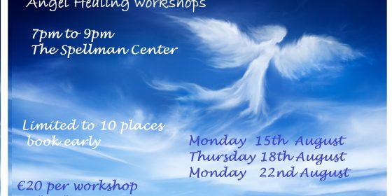 Angel Healing Workshops in Spellman Centre