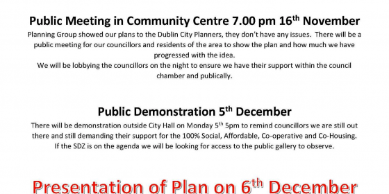Plans for Glass Bottle Housing Action Group
