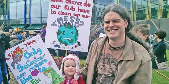 Marching for science on Earth Day