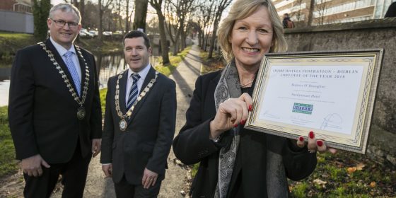 Sandymount hotel's Beatrice O'Donoghue wins Employee of the year award