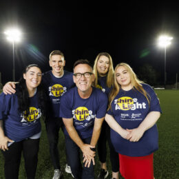 Brendan Courtney launches Shine A Light Sleep Out