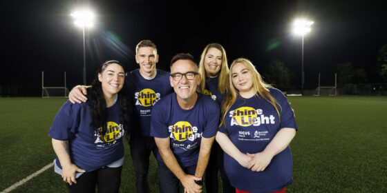 Brendan Courtney launches Shine A Light Sleep Out