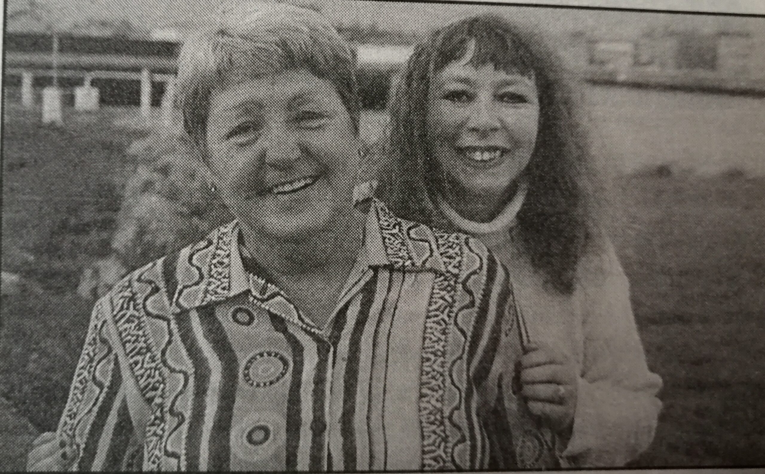 Mary O'Brien and Mary Whelan of Ringsend Creche