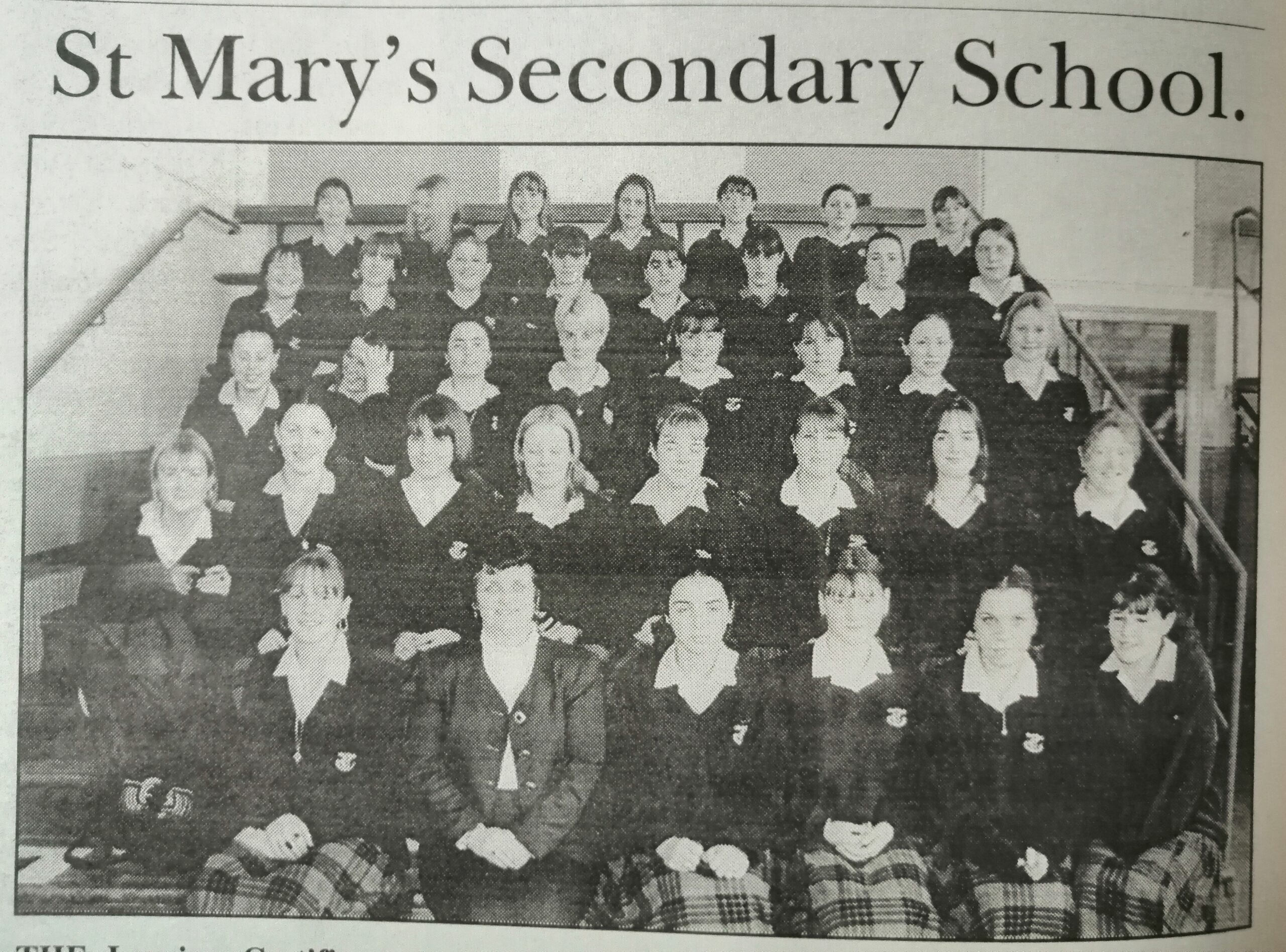 St Mary's Secondary School 6th class