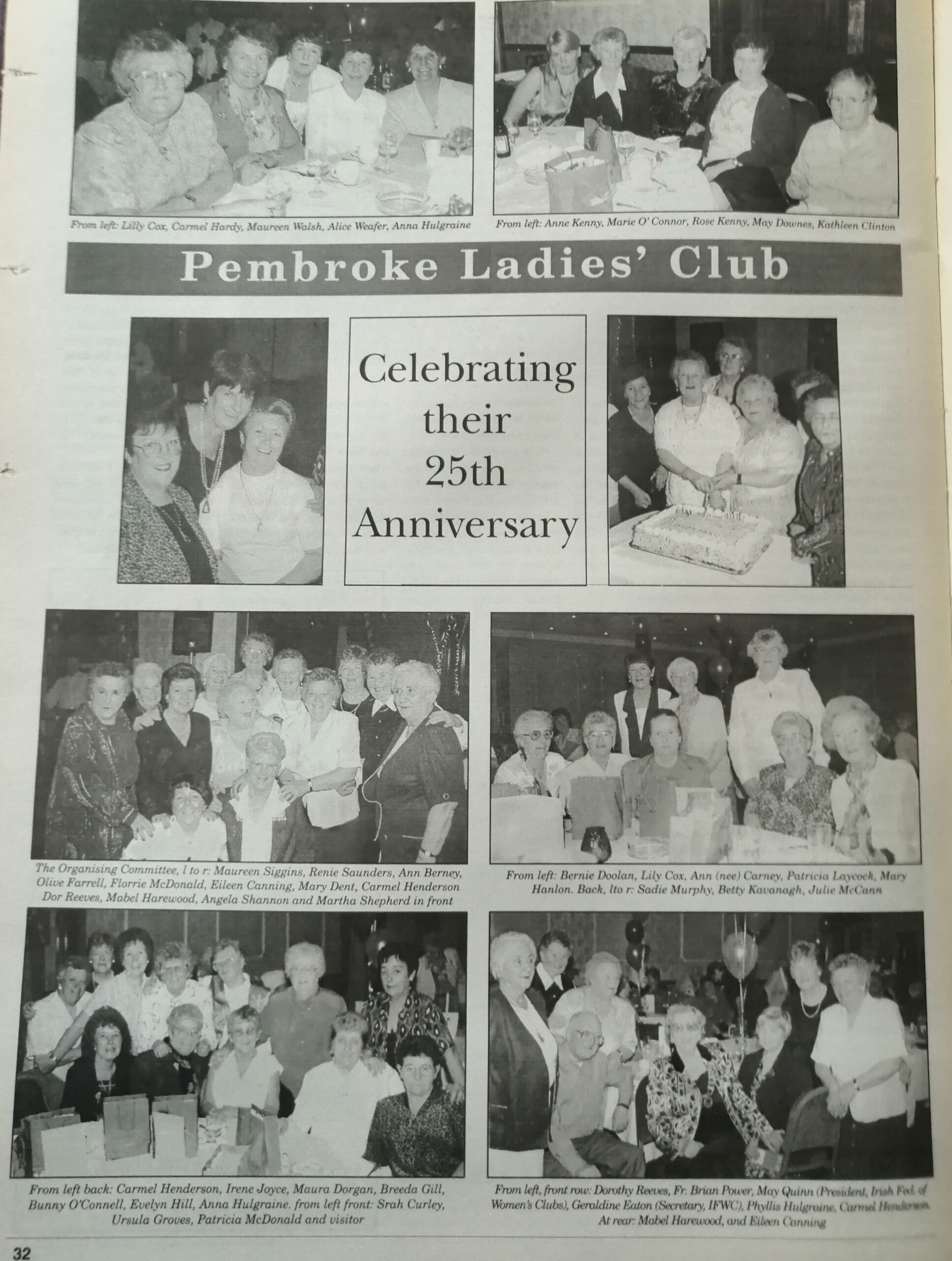 Pembroke Ladies Club celebrates its 25th Anniversary