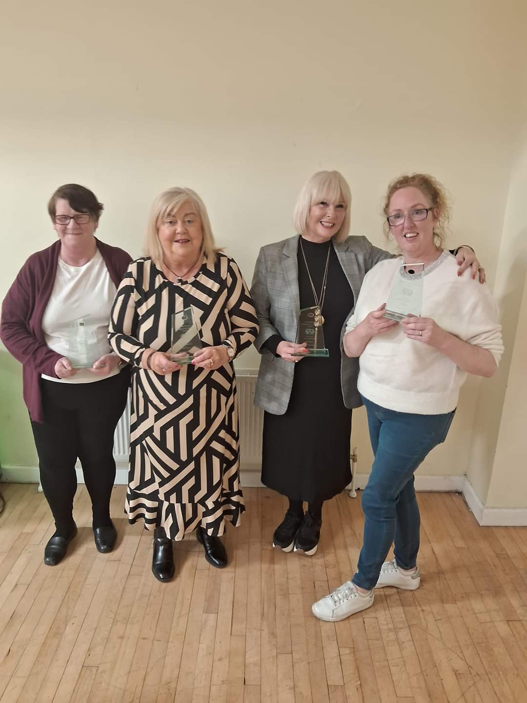 Margaret Gray, Margaret Dunne, Mary O'Neill Byrne and Karen Saunders (RITE)