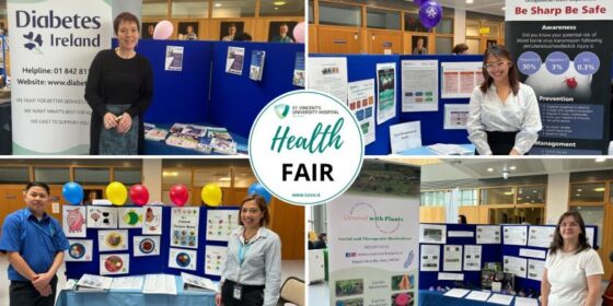 Health Fair Awareness Day at St Vincent's University Hospital